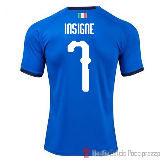 Maglia Italia Giocatore Insigne Home 2018 - Clicca l'immagine per chiudere